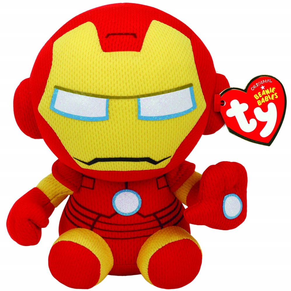 PELUCHE TY - IRON MAN PETIT - PELUCHES / Peluches cinéma / télé