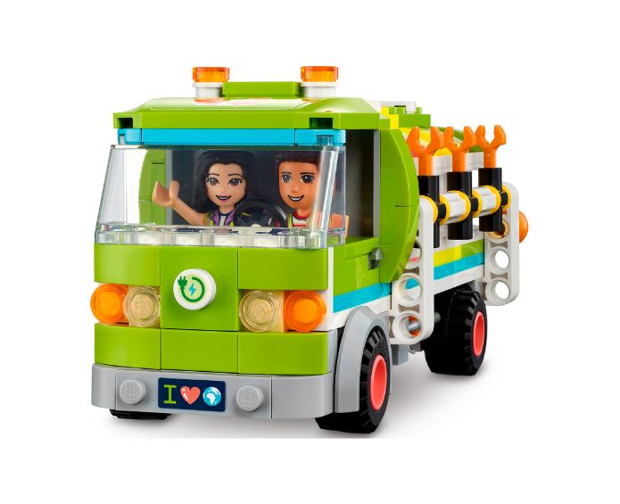 Le camion de recyclage Lego