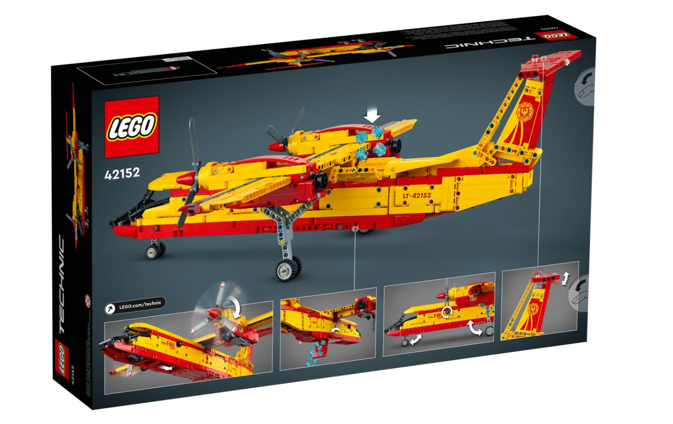 LEGO TECHNIC - AVION DE POMPIER #42152 - LEGO / Technic