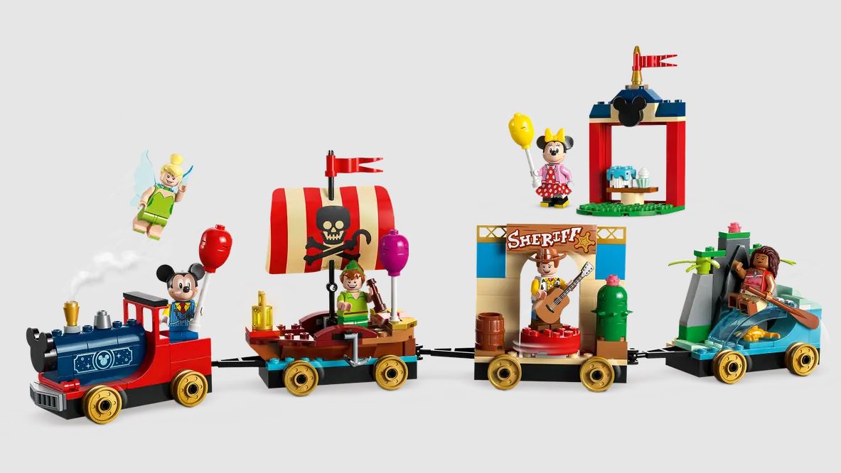 LEGO Disney 43212 - Le train en fête de Disney Jouet Enfants 4 Ans