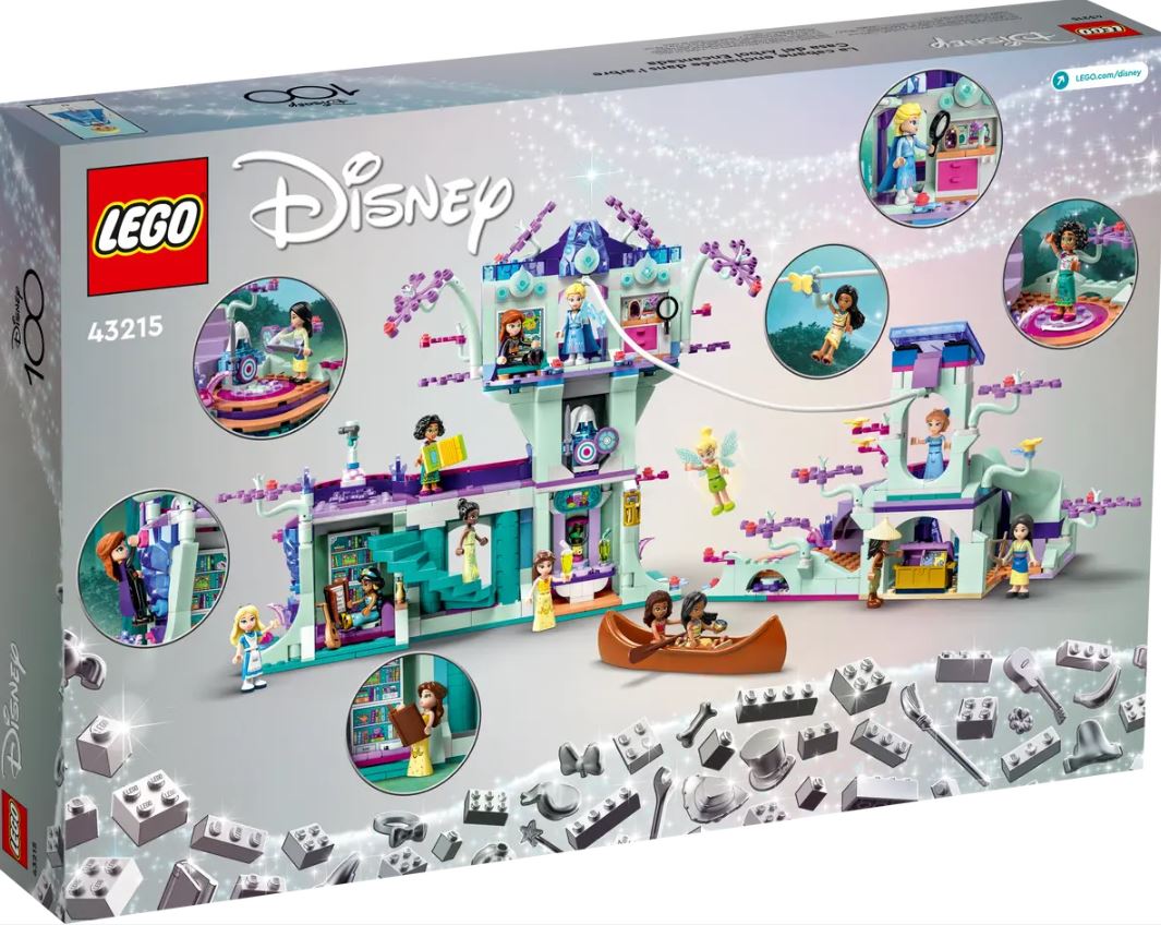 LEGO 43212 Disney Le Train en Fête Disney, Jouet Enfants 4 Ans avec