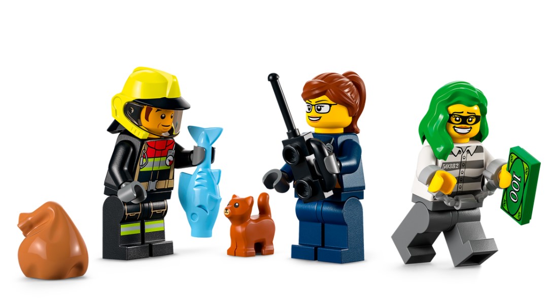 LEGO City Le sauvetage des pompiers et la course-poursuite de la