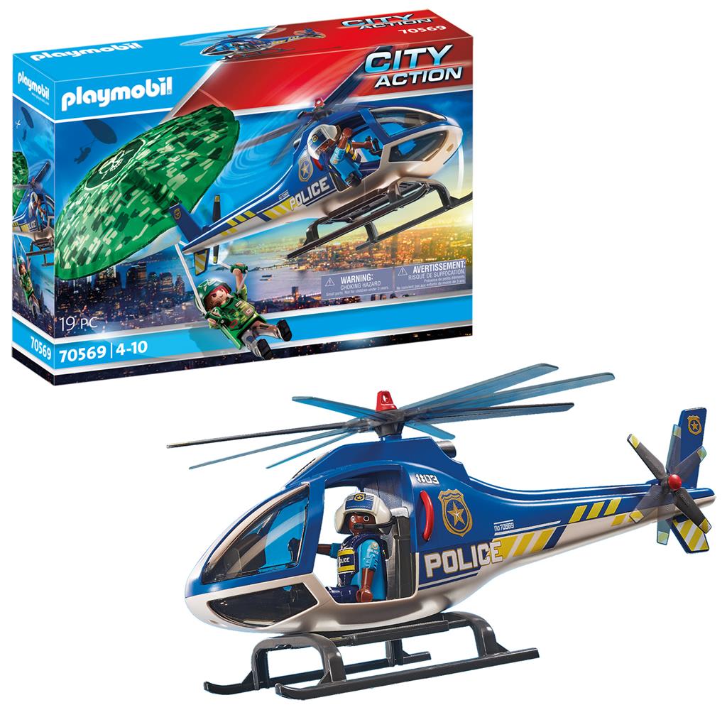 Jouet hélicoptère Police - Playmobil