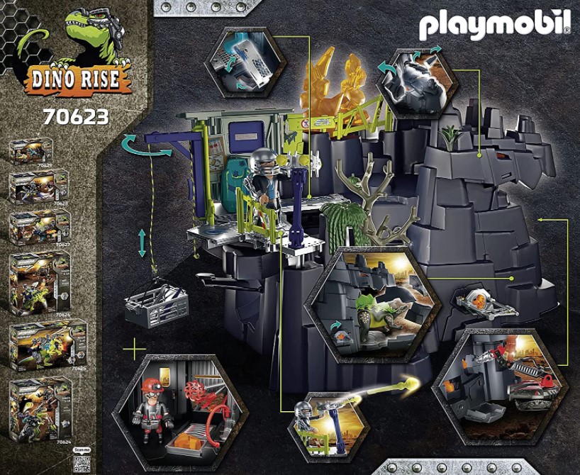 70625 - Playmobil Dino Rise - Spinosaure et combattants