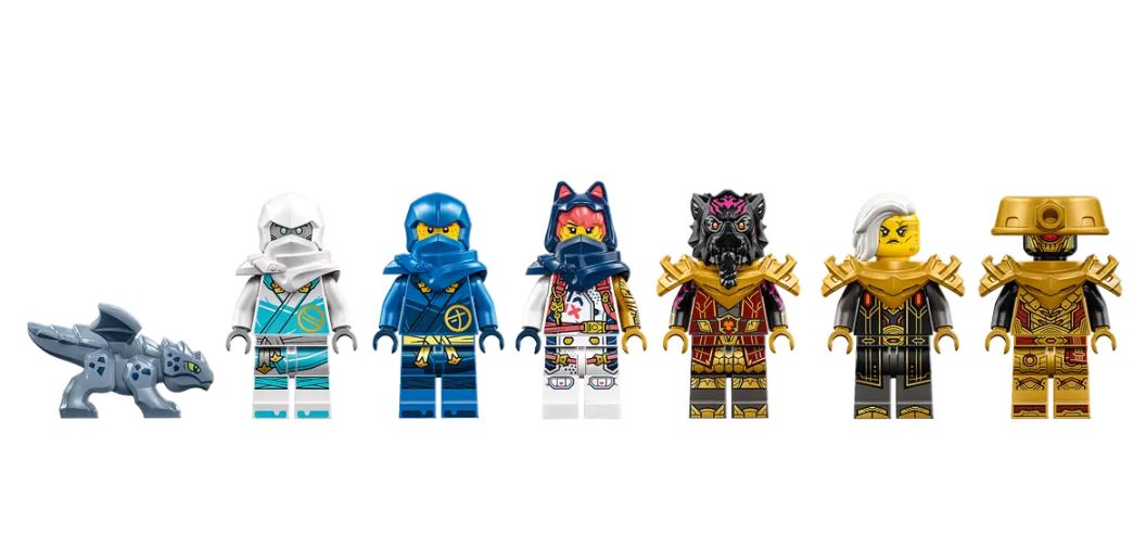 LEGO 71796 Ninjago Le Dragon Élémentaire Contre Le Robot de l'Impératrice,  Grand Jouet de Construction pour Noël, avec Figurines et 6 Minifigurines  Ninja, Set de Collection, Cadeau Enfants : : Jeux et