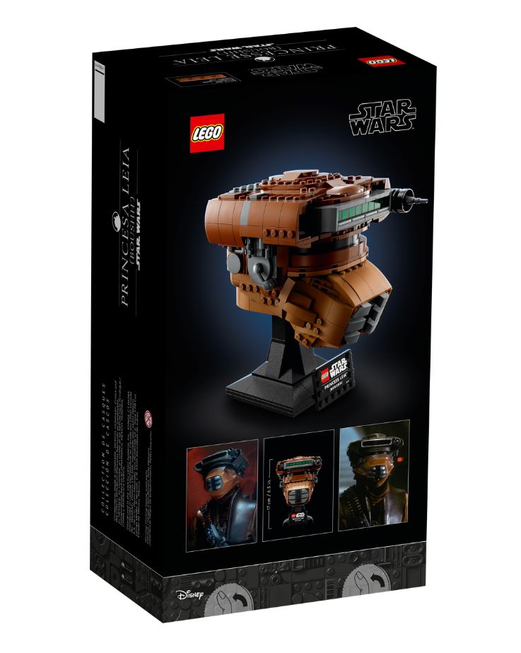 LEGO Star Wars Le casque de Princesse Leia (Boushh) 75351 Ensemble de  construction (670 pièces)