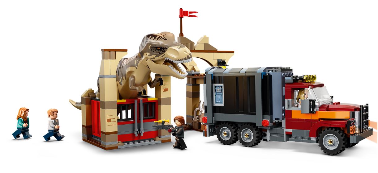 Duplo L'évasion Du T. Rex Et Du Tricératops Jouet Pour Enfants 2 Ans Et  Plus, Avec Moto - Jeux - Jouets BUT