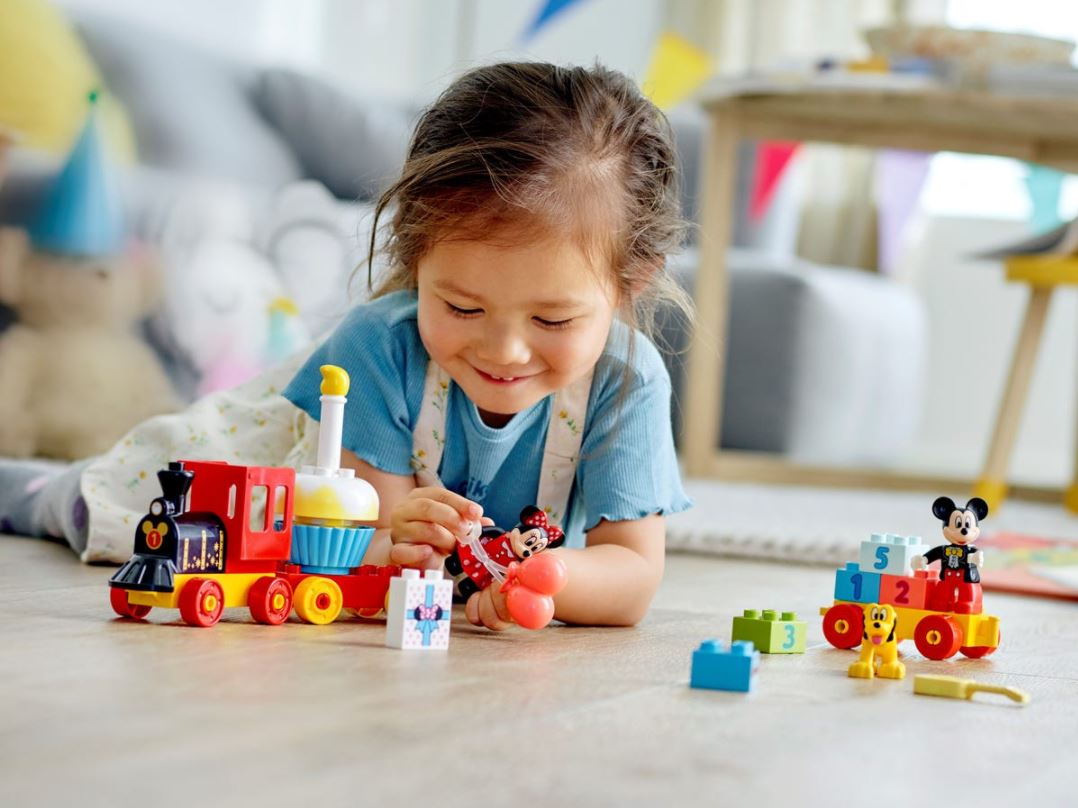 Duplo Le Train D Anniversaire De Mickey Et Minnie Lego Duplo