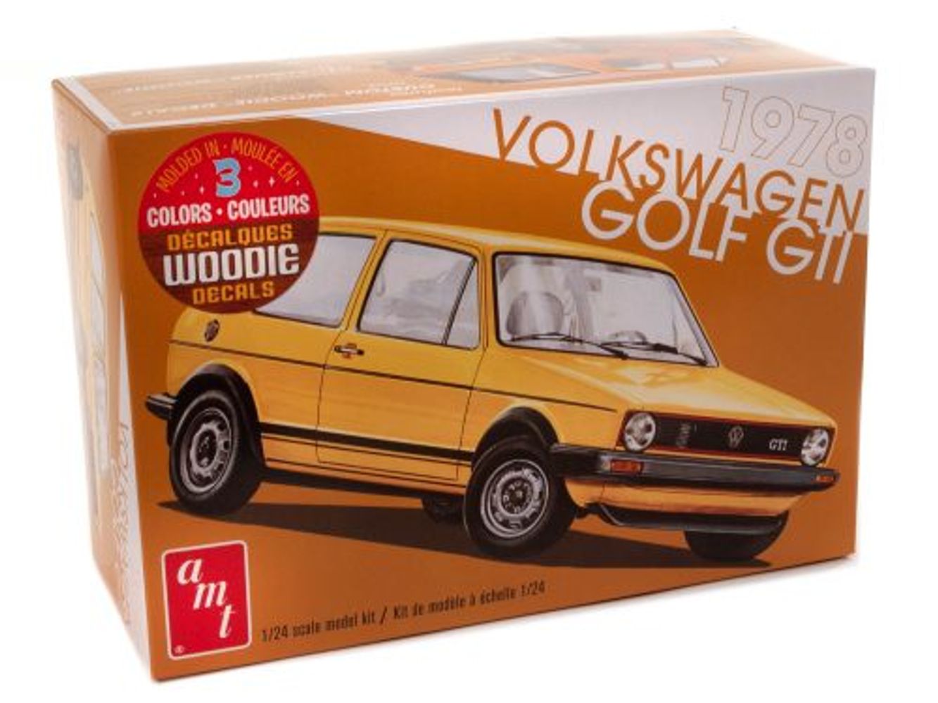 Modele A Coller 78 Volkswagen Golf Gti 1 25 Niveau 2 Bricolage Modeles A Coller