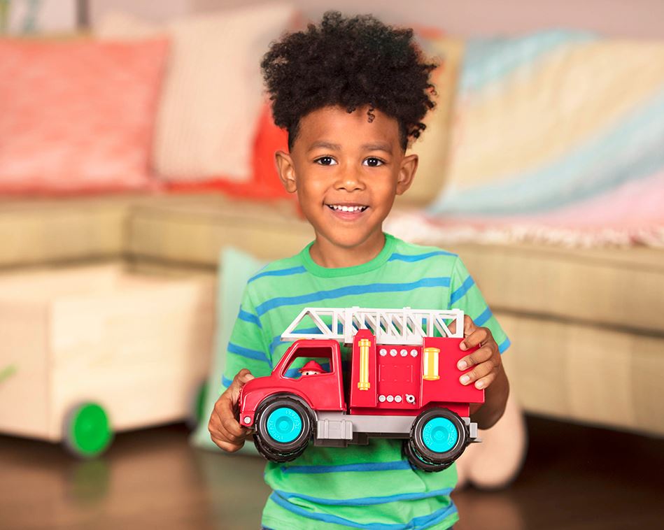 BATTAT - CAMION DE POMPIER - BÉBÉ / Véhicules pour tout petit (0-2 ans)