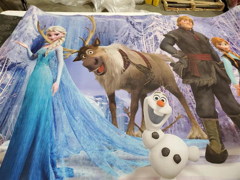 La reine des neiges livre + figurines + tapis de jeu - Disney