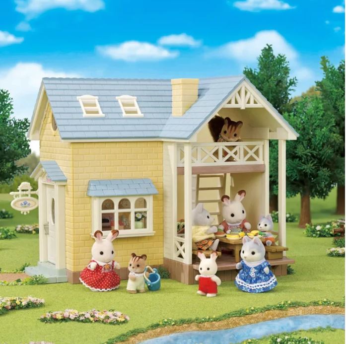 CALICO CRITTERS - COFFRET CADEAU MAISON BLUEBELL (COTTAGE) - POUPÉES ...