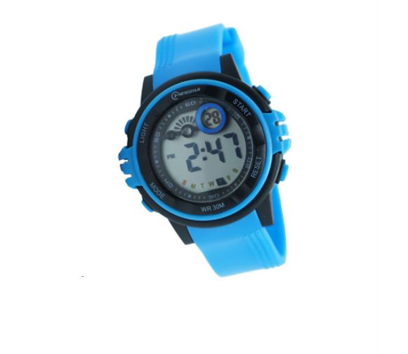 MONTRE DIGITALE POUR ENFANT BLEU - BABIOLES / Bijoux et montres