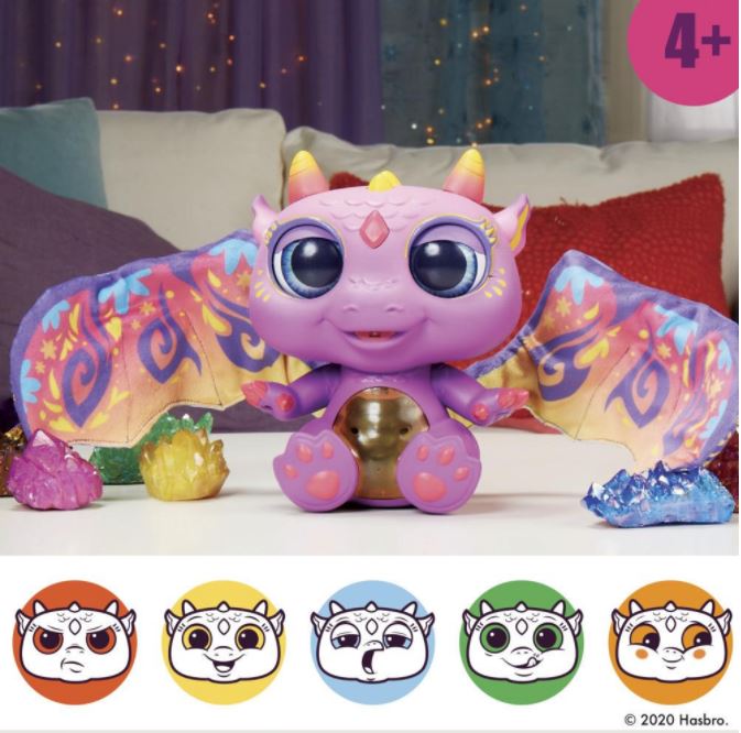 Furreal Peluche Interactive Bebe Dragon Moodwings Peluches Peluches Interactives