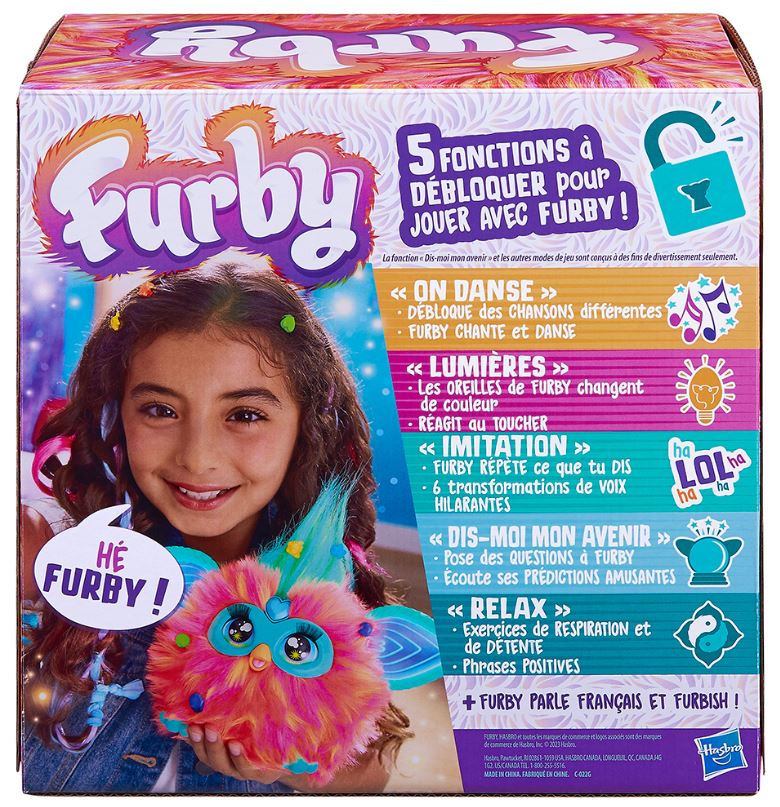 Furby - Peluche Interactive Corail