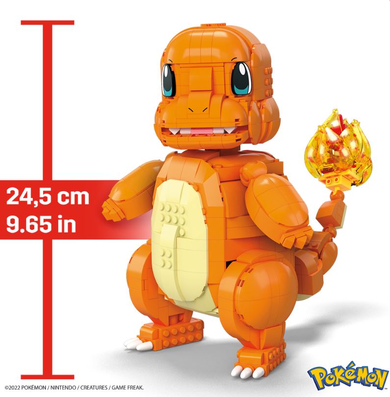 Coffret Evolution Salamèche - Pokémon à construire Mega Bloks