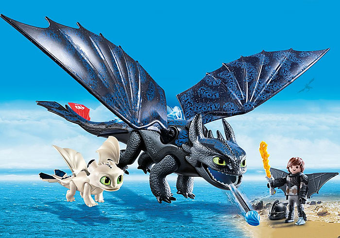 Playmobil Krokmou Et Harold Avec Bebe Dragon Playmobil Dragons Dreamworks