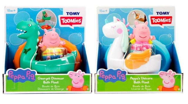 TOMY Ensemble de jouets de bain Peppa Pig