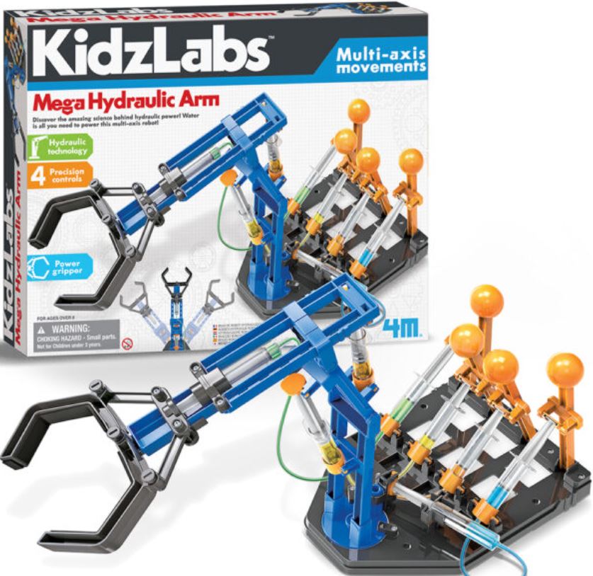 MoFun 102 bras de robot hydraulique 3 en 1 jouets assemblés pour