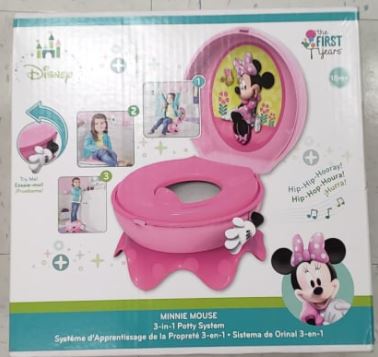 Minnie Disney Petit Pot Toilette Bebe Accessoires