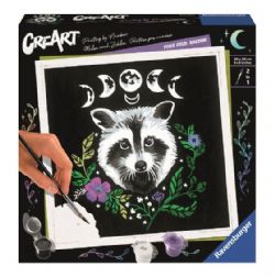 Kit peinture par numéro pour enfant CreArt - écureuil du printemps