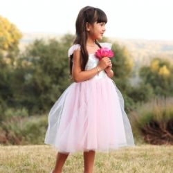 robe de princesse Luna 7-8 ans - Lutin Ludique