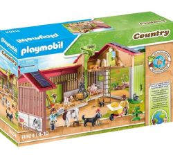Playmobil Country - Ferme Avec Outdoor Superficie - 71248 - 137 De