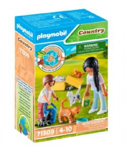 Playmobil 70995 Carrière d'entrainement - Country - Le Poney Club & 71243  Jument et Poulain - Country - Le