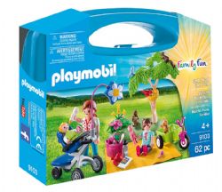 Family fun cabane dans les arbres et toboggan Playmobil